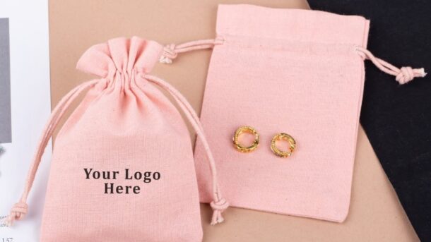 Plain Cotton Pouches for Timeless Jewelry Presentation