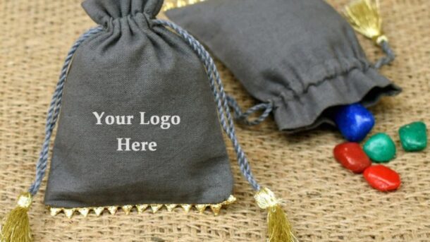 personalized drawstring pouches