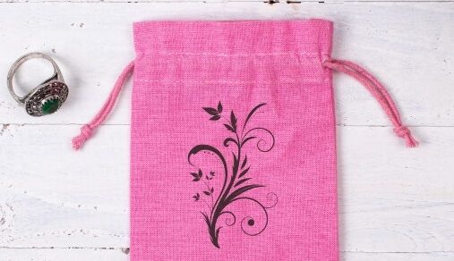 custom-printed jewellery pouches