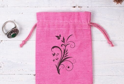 custom-printed jewellery pouches