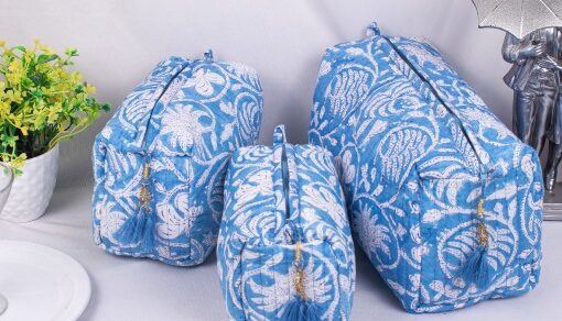 cotton makeup bags